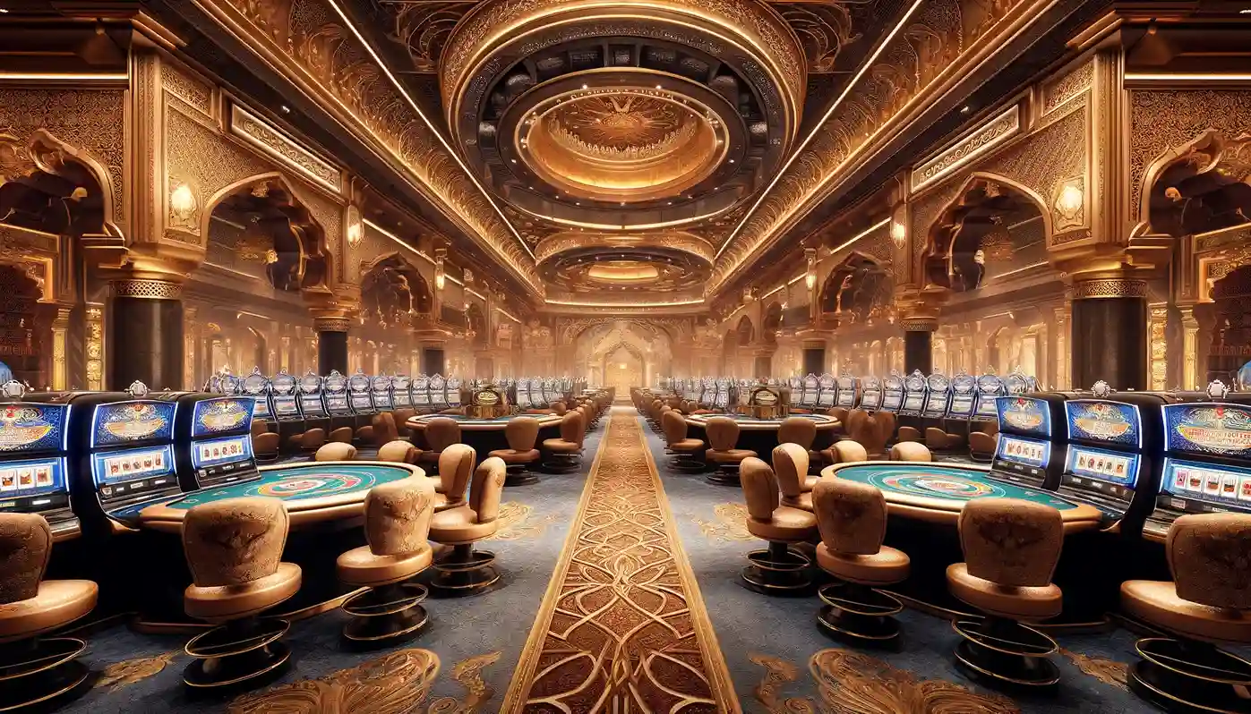 Arab casino atmosphere